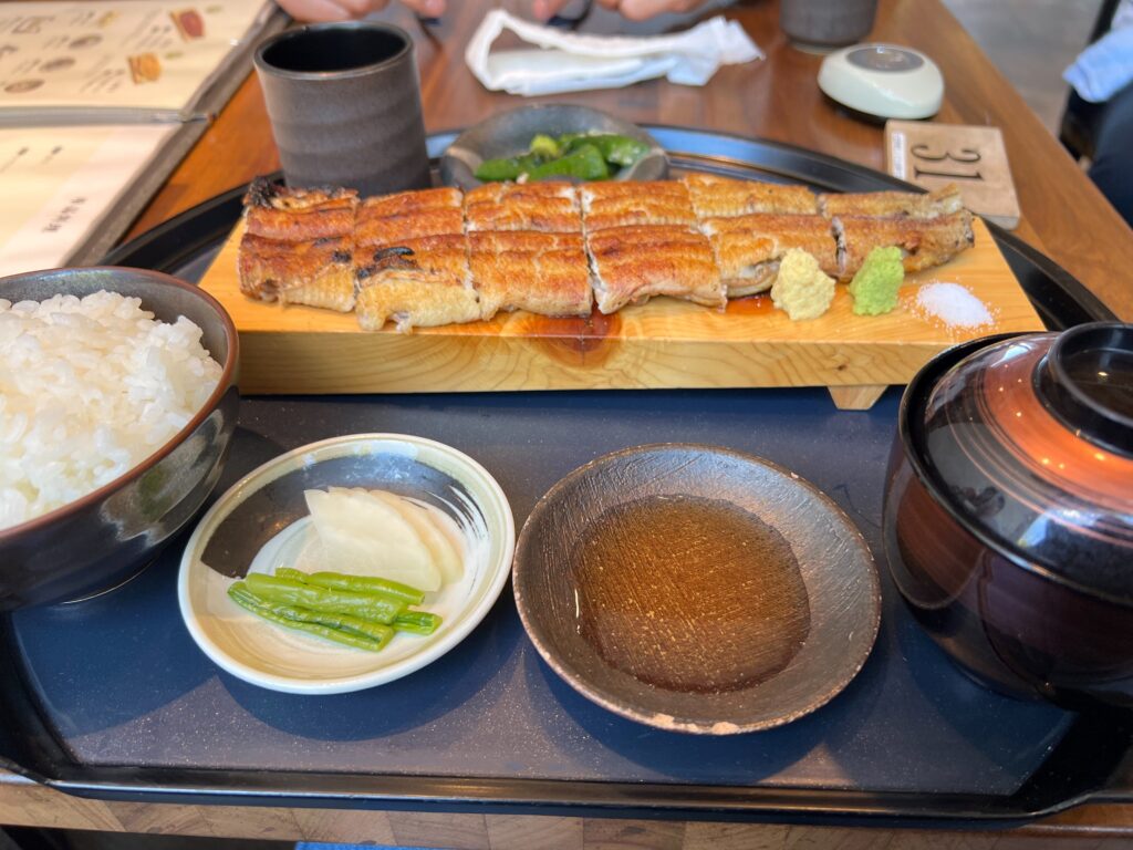 うなぎ白焼き